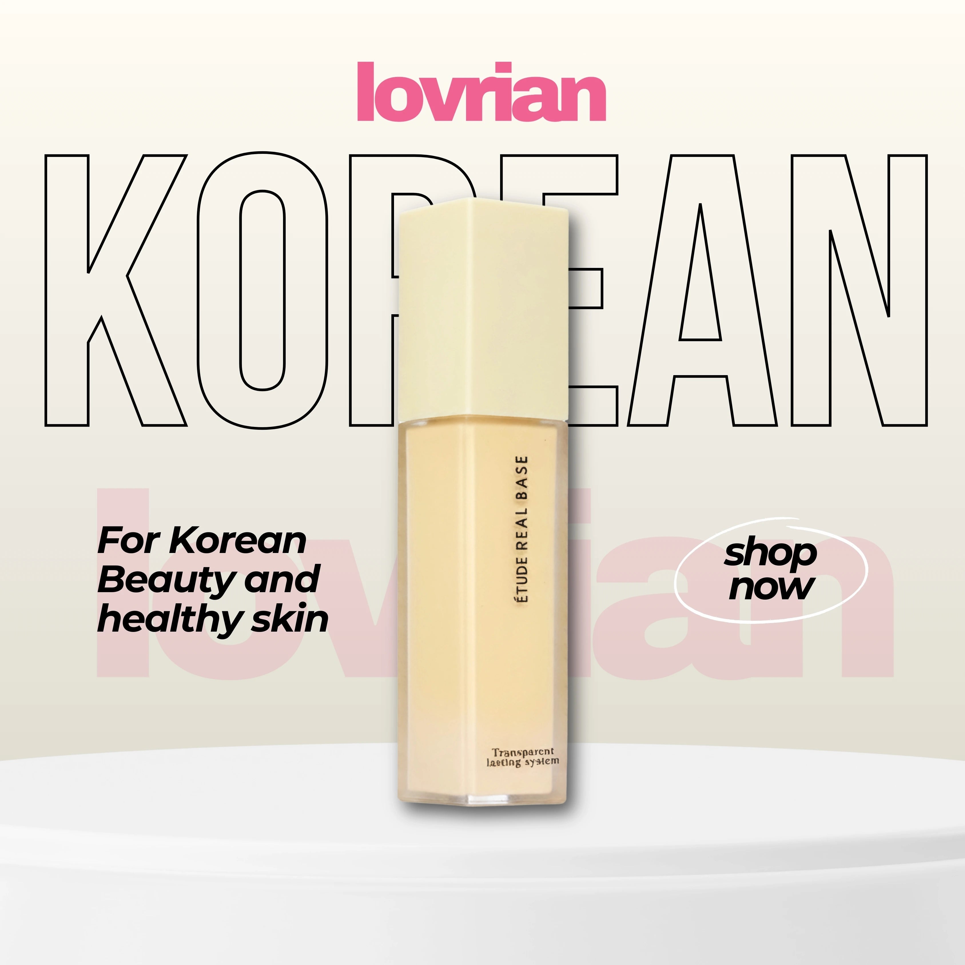 Étude Real Base | Korean Luxury