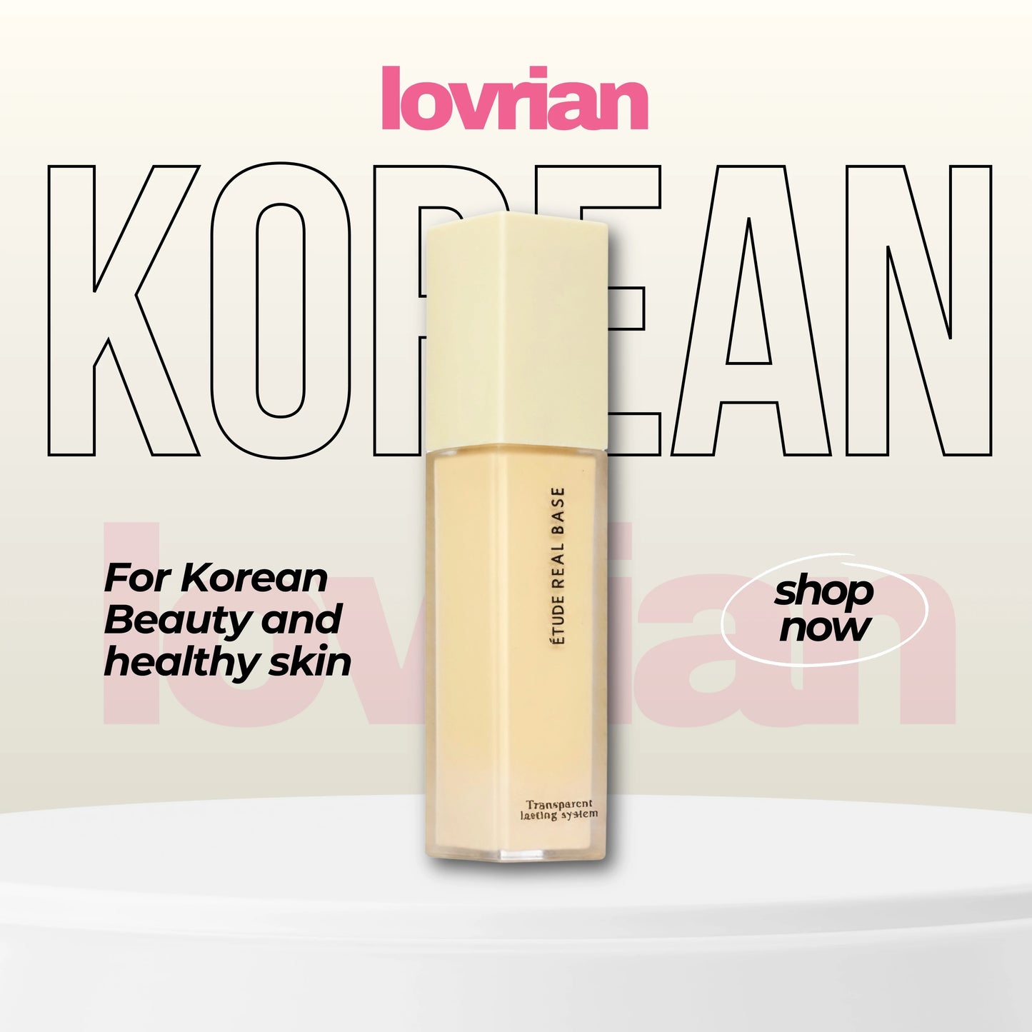 Étude Real Base | Korean Luxury