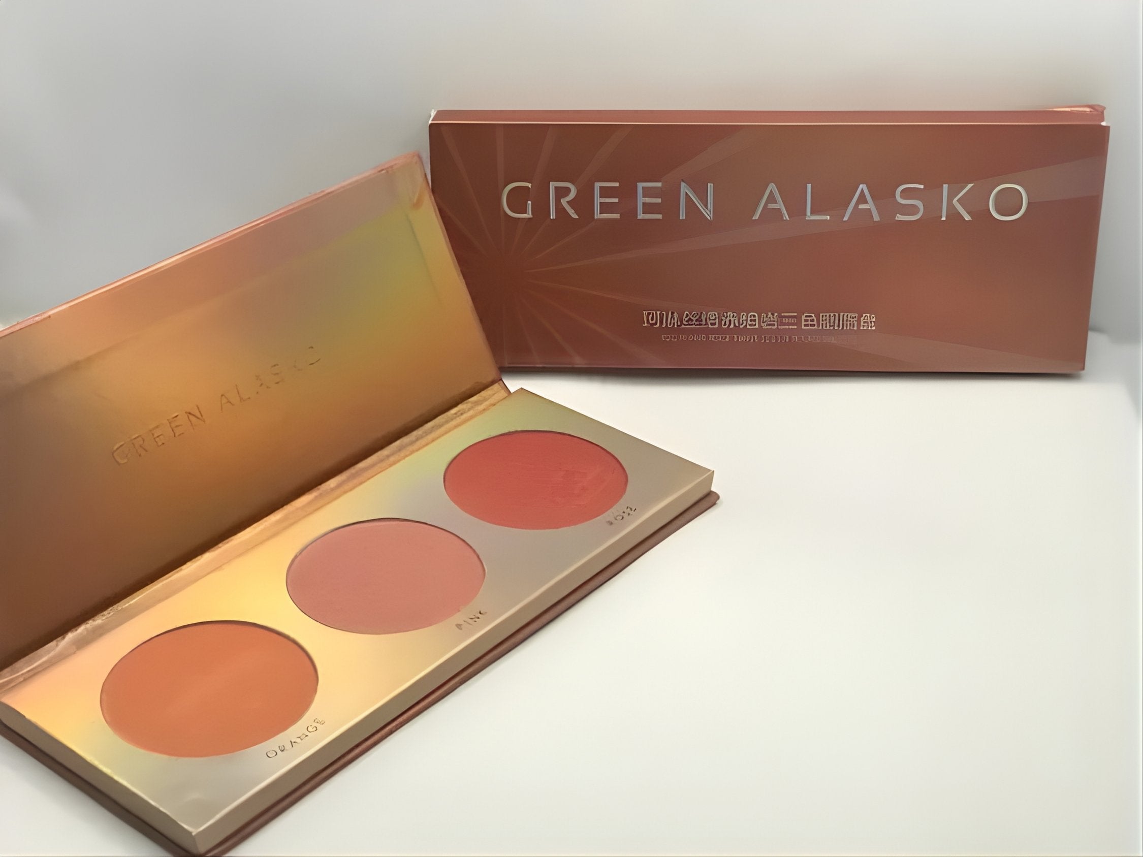 Green Alasko "Rouge Palette" Highlighters