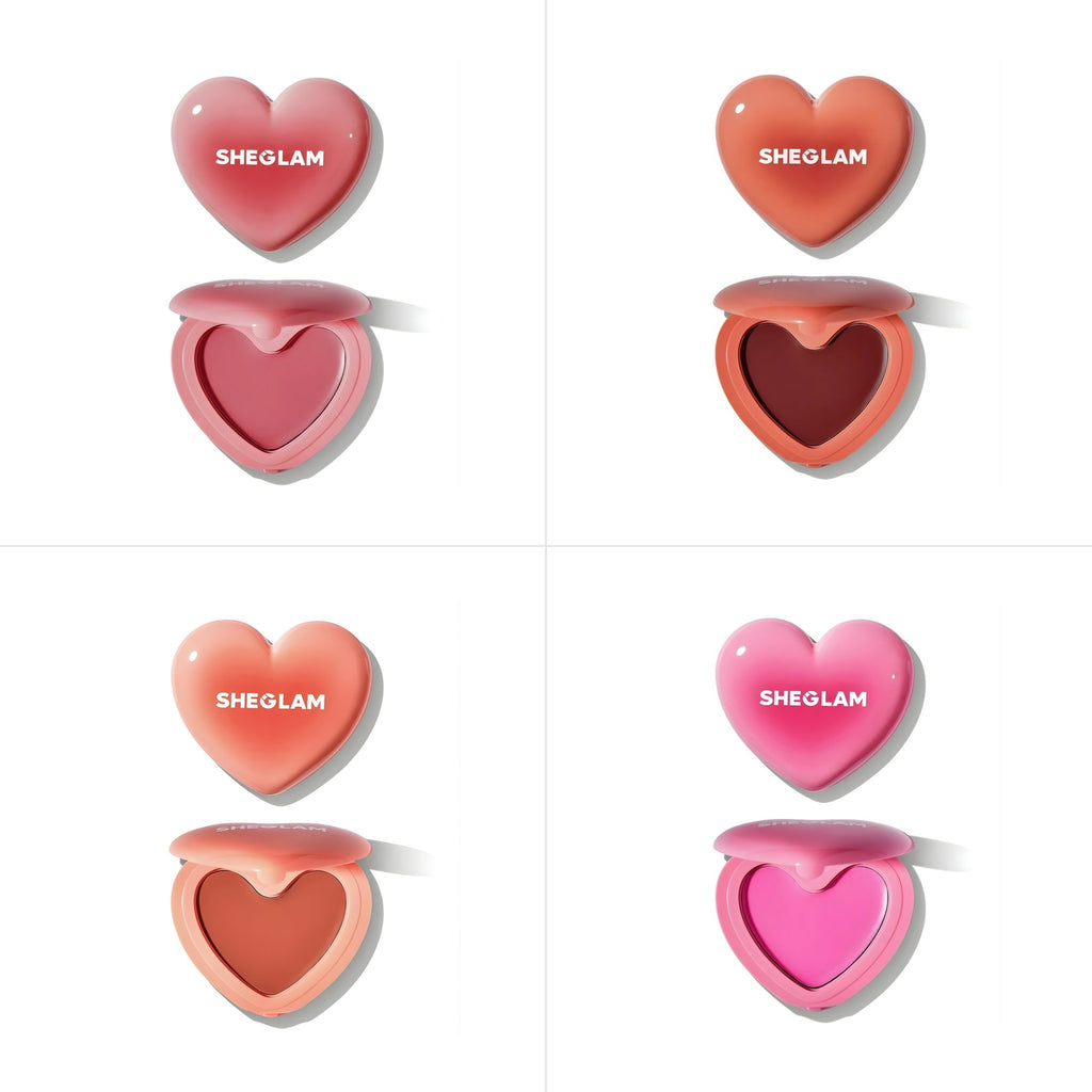 Pack Of 4 | SHEGLAM Cupid Cream Blushes